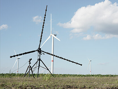 Star48 AC Pro lokalisiert die Schallemissionen von Windkraftanlagen.