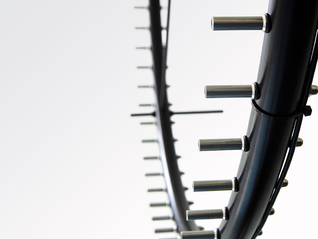 Acoustic Camera beamforming microphone array for 2D measurement, detail