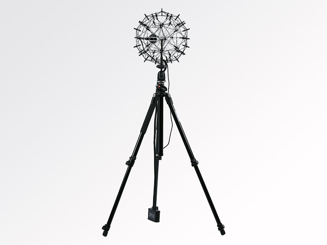 Acoustic Camera microhone array Sphere48 for 3D measurements, full