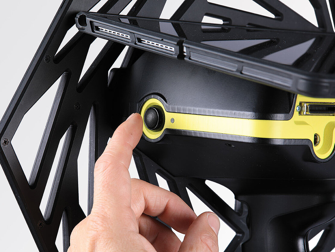 Detail of handheld Acoustic Camera 