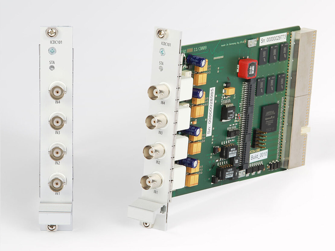 Datenerfassung-Extension cardMesskarten mit analogen BNC-Känälen ICDC101