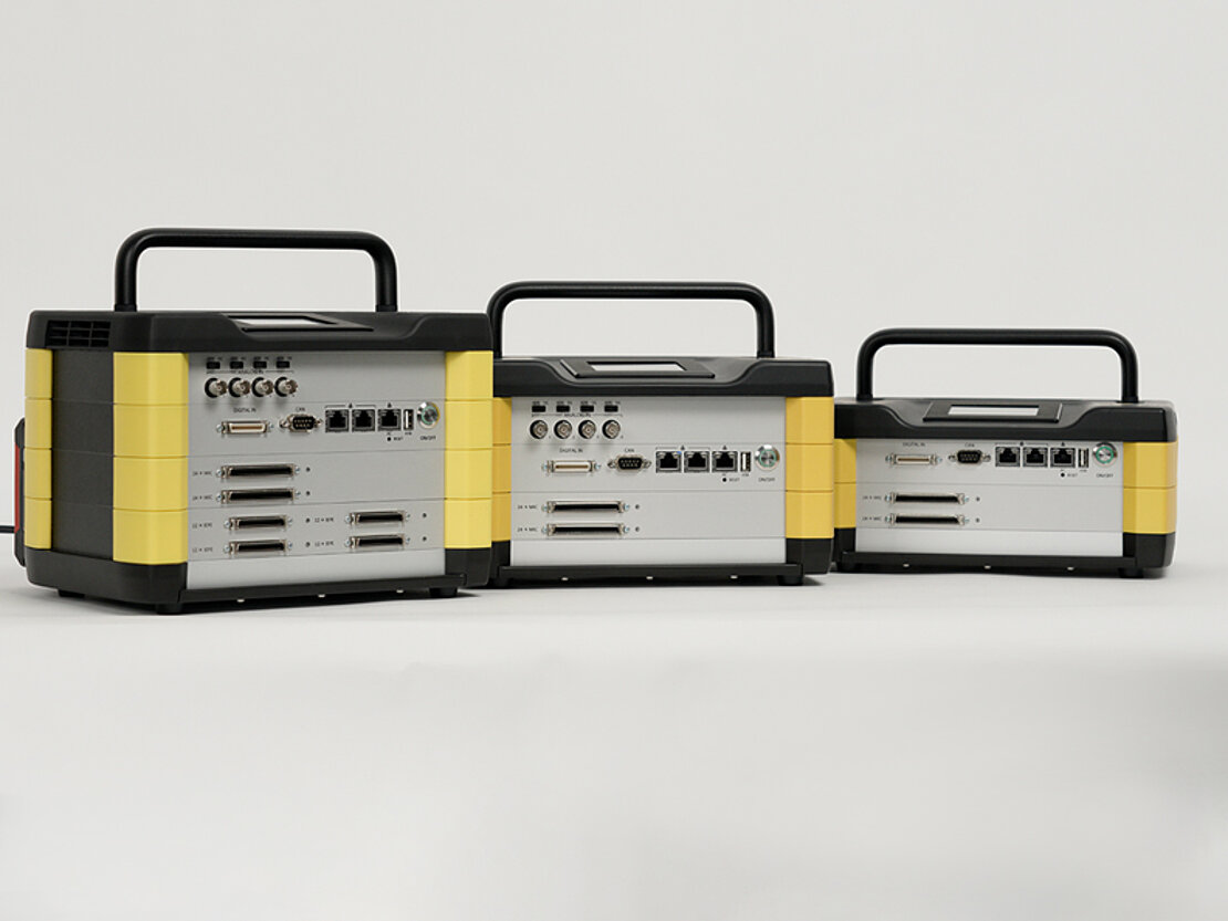 Drei Modelle der Datenrekorder gt4-Serie