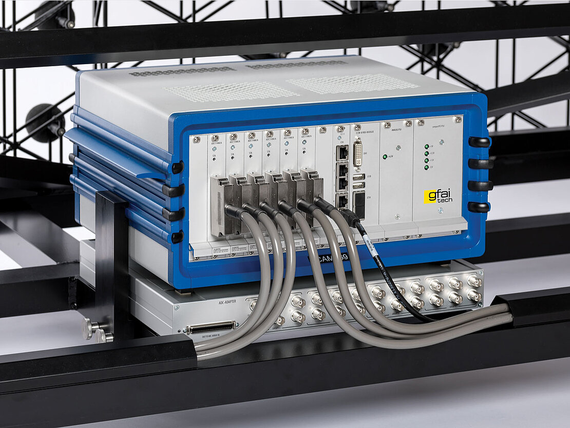 Acoustic Camera data recorder with beamforming microphone array evo