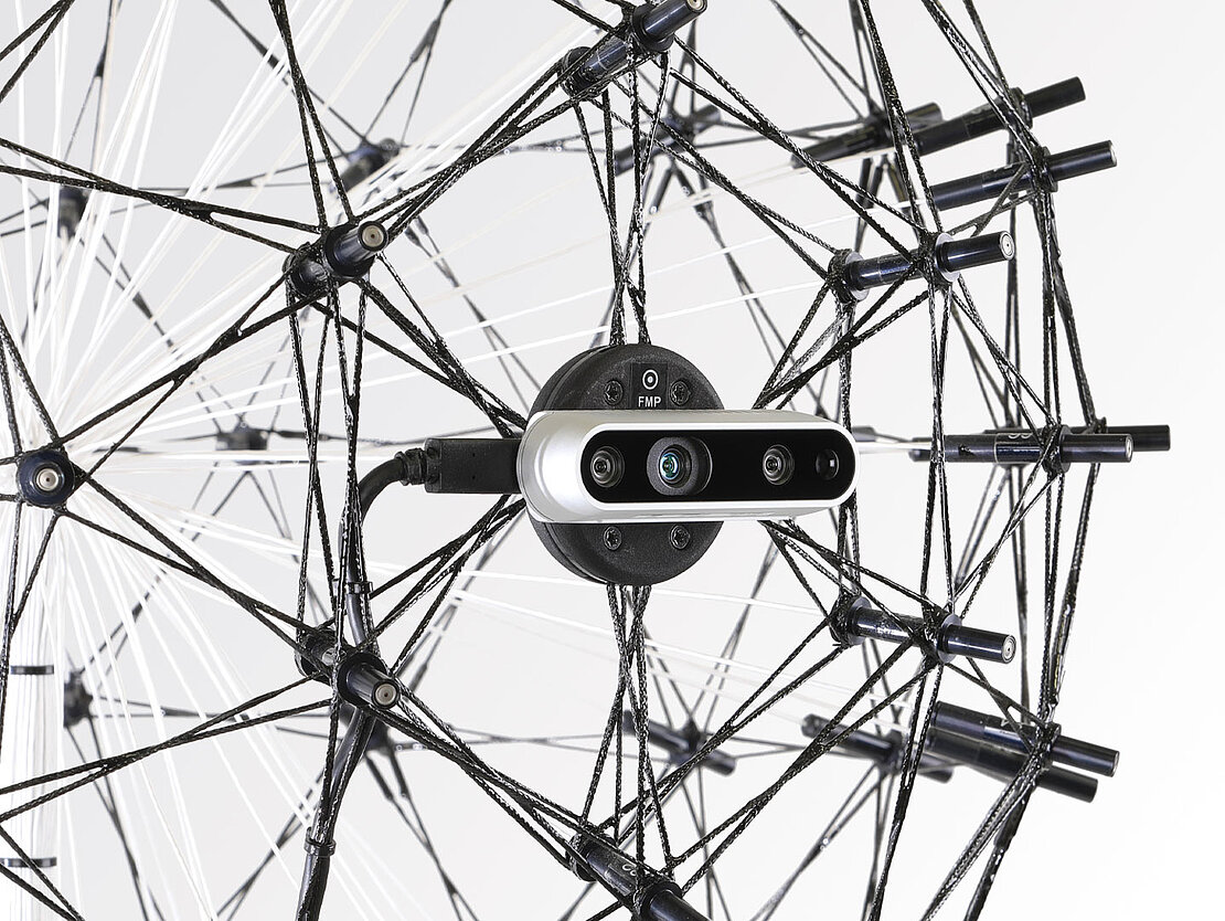 Acoustic Camera, microphone array Sphere120 for 3D measurement, details