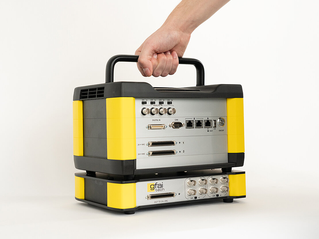 Adapterbox unter dem Datenrekorde gt4