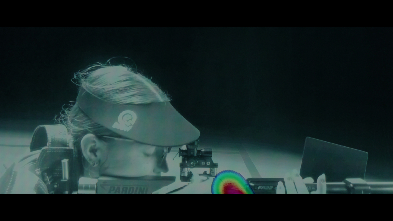 Movie still with acoustic imaging