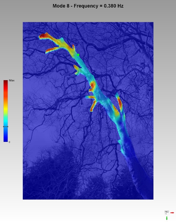 Bending of the southern limb (0.38 Hz)