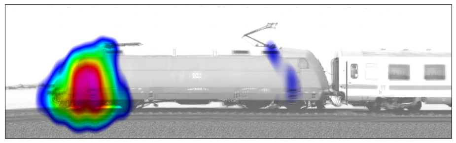 Localization of the main noise source at the engine