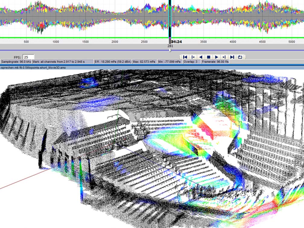 Soundanalysenberechnung - NoiseImage Screenshot
