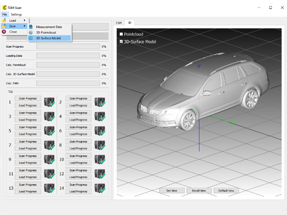 Frontal Area Measurement - customized software<br><br /><br />
