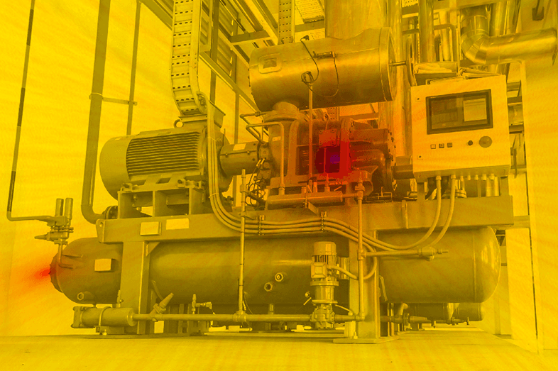 Figure 1: Acoustic photo with TDBF, 60 dB dynamic