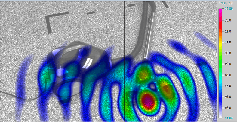 Fig. 1: Vacuum cleaner calculated with FDBF, corresponds to all components