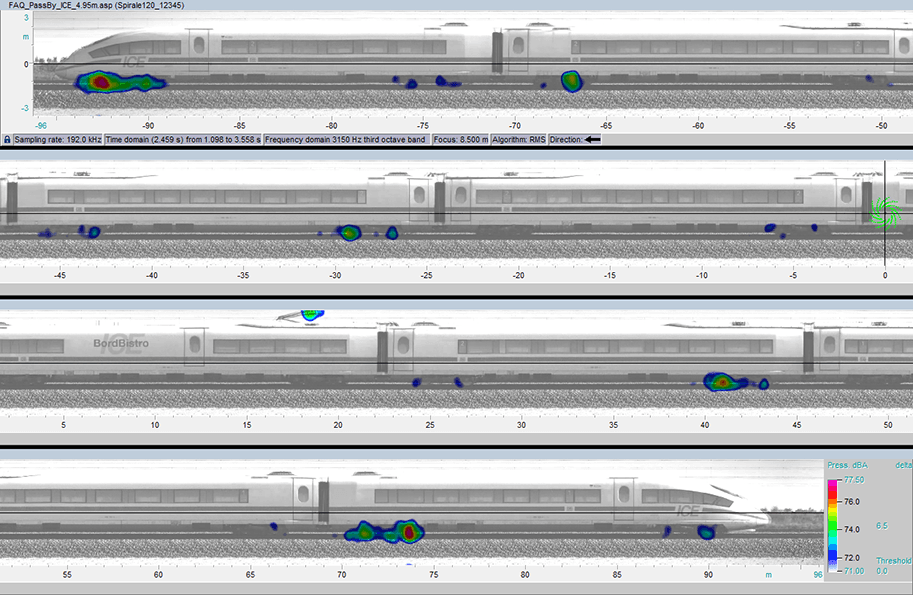 Fig. 2: Integration time 63 ms