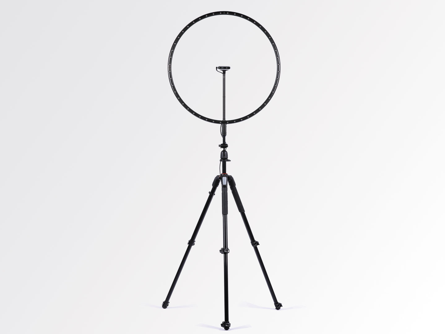 Beamforming microphone array Ring48 AC Pro on a tripod